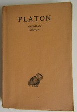Platon Gorgias Ménon tome 3
