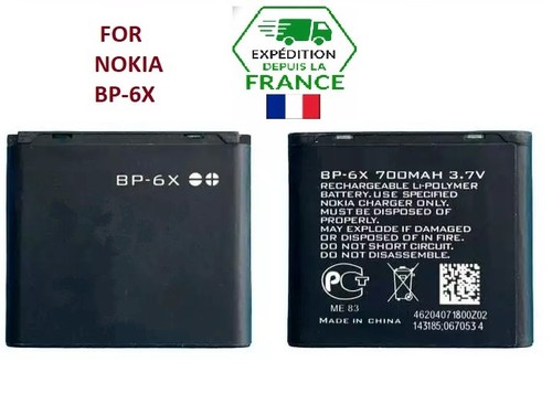 Batterie pour nokia 6x - pour, bp-6x