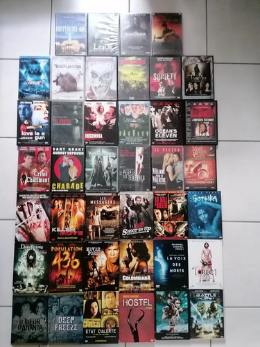 Lot films dvd horreur - 40,