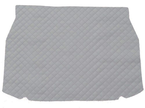 Matelassé cuir éco gris - matelassé,