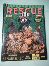 RESCUE COMICS No 1 (Pigeon Press-1990)