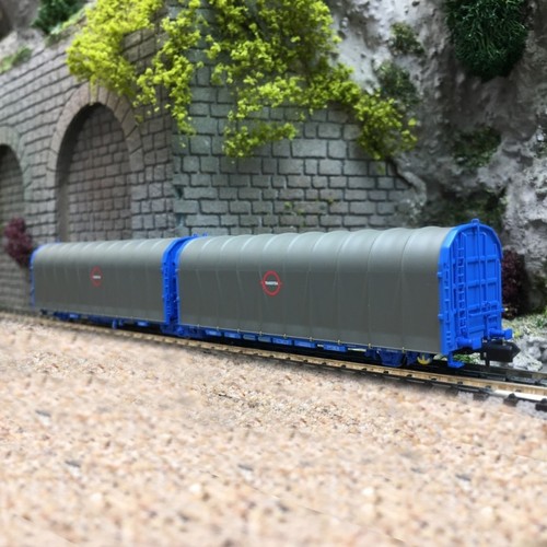 Wagon bâché double lails - double,