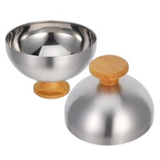  2 Pcs Couvercle Inox En Acier