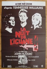 LA NUIT DE L'IGUANE Ressortie