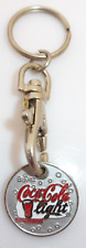 COCA COLA® PORTE CLES KEYCHAIN PORTE JETON CADDIE BUVEZ COCA COLA  LIGHT N° 1746