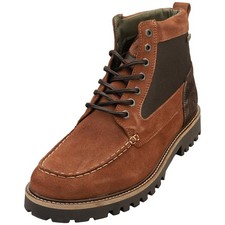 Barbour Sheene Moc Toe Casual Boots Homme Cognac