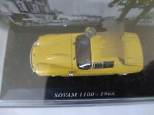 SOVAM 1100 1966 JAUNE EDITION COBRA IXO 1/43