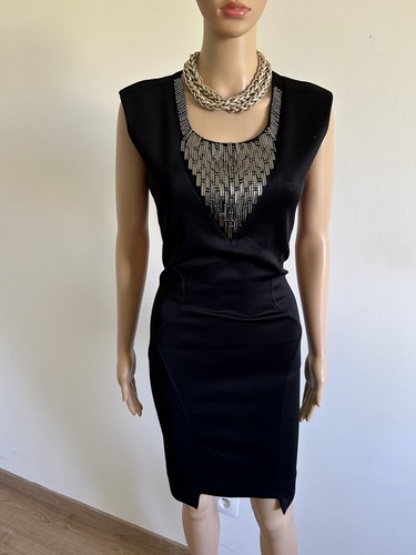 Robe noire sans - , avec