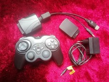 manette sans fil TEVION adaptor PC USB PS1 PS2 XBOX 1 fat très bon état