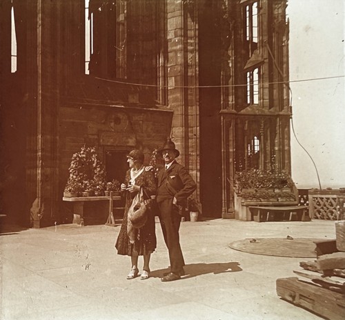 Strasbourg couple sur toit - strasbourg,,