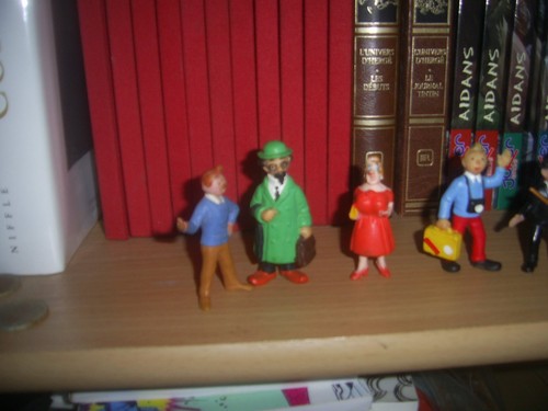 Lot figurines tintin - lot, 10