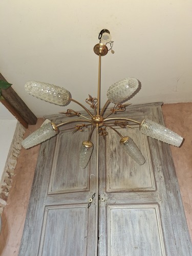 Lustre suspension feux - lustre,