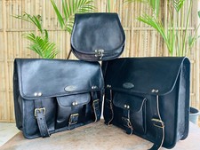 Nouveau Sacoche En Cuir Fait