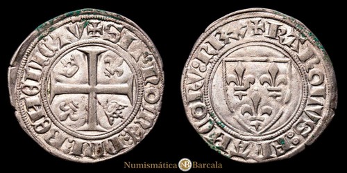 Francia carlos vi blanc - francia,