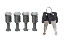 Kit De Serrure Antivol Pour Barres De Toit Et Porte-Vélos Menabo