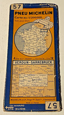 Carte MICHELIN N° 57 - Verdun