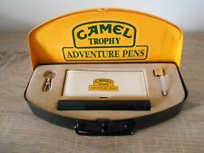 Vintage CAMEL TROPHY 1995 box Adventure Pens - black pen body - black ink