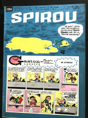 Spirou 1294 sans le - spirou, mini