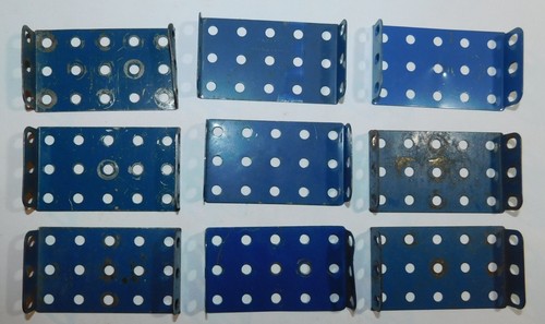 Plaques rebords bleu uni - plaques,
