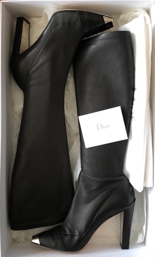 Dior cuir talon - cuir, longues