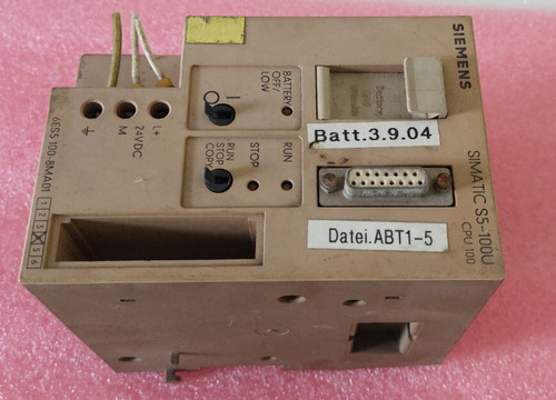 Siemens simatic 100u - -, s5-100u