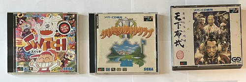Jeux sega mega - mega-cd, jap