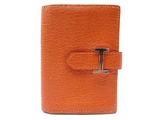 PORTE CARTES HERMES BEARN CUIR
