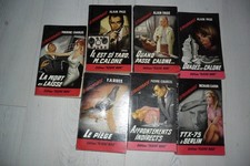 LOT DE 7 ROMANS POLICIER