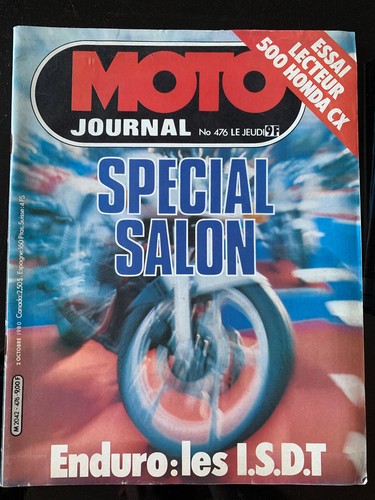 Moto journal 476 spécial - moto,