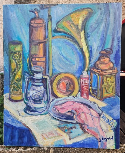 Nature morte aux vieux - , cuivres