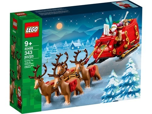 Lego noël 40499 traîneau - lego,