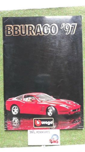 Catalogue burago 1997 voitures - catalogue,