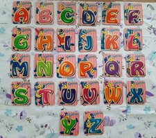 Magnet - Alphabet Loisirs fond rose - Gervais - 2002