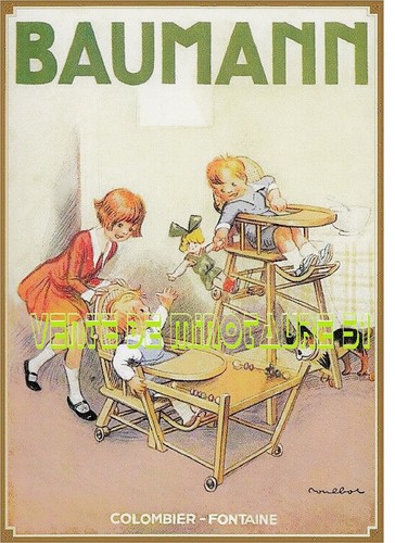 Pub baumann chaise - bébé,