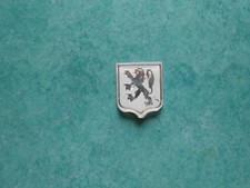 Logo lion blanc et argent réservoir Peugeot BB / 102 / GT10 / boite à outils 103