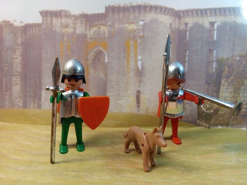 Playmobil vintage chevaliers - playmobil,