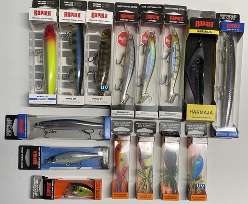 Lot leurres rapala neufs - lot,