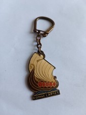Porte-clés Drakkar Viking COGNAC LARSEN Keychain vintage 60'
