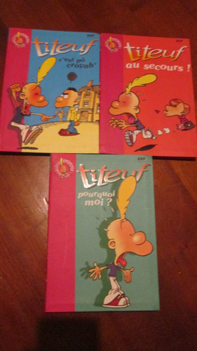 Lot livres titeuf - lot, de