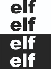 humour ELF pare brise voiture Autocollant fun décoration  stickers