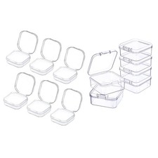 6x Mini boîte de rangement de