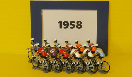 Figurine cycliste cofalu - cycliste,