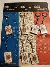 plaque de porte clé canif (incomplète) " art forain"