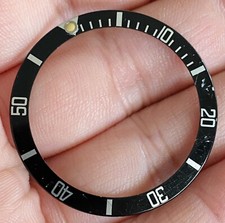Rolex Black Insert Serif For