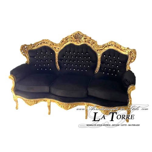 Canapé baroque places - canapé, 3