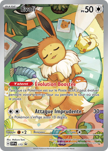 Carte pokémon évoli 173 - carte,
