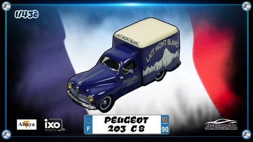 Peugeot 203 c8 - 1/43,