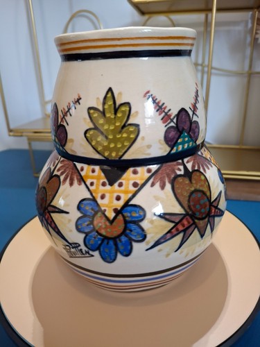Vase fouillen quimper - p., cm
