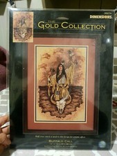 MODELE BRODERIE POINTS COMPTÉS BUFFALO CALL