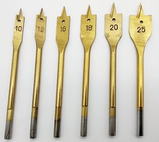 Set De 6 Forets HSS Plat Avec